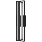 Black LED Dimmable Outdoor Hanging Light