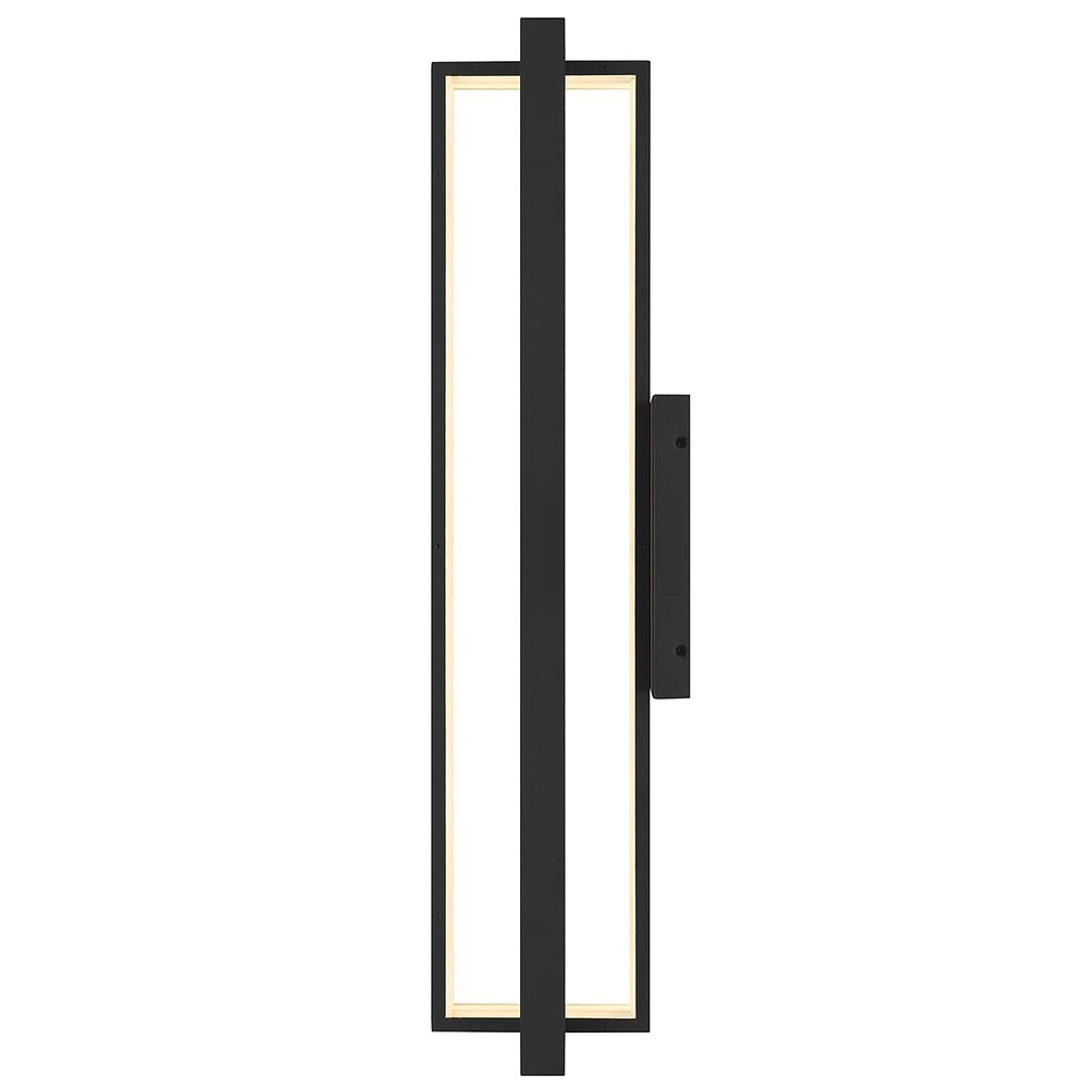 Black LED Dimmable Outdoor Hanging Light