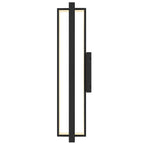 Black LED Dimmable Outdoor Hanging Light