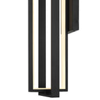 Black LED Dimmable Outdoor Hanging Light