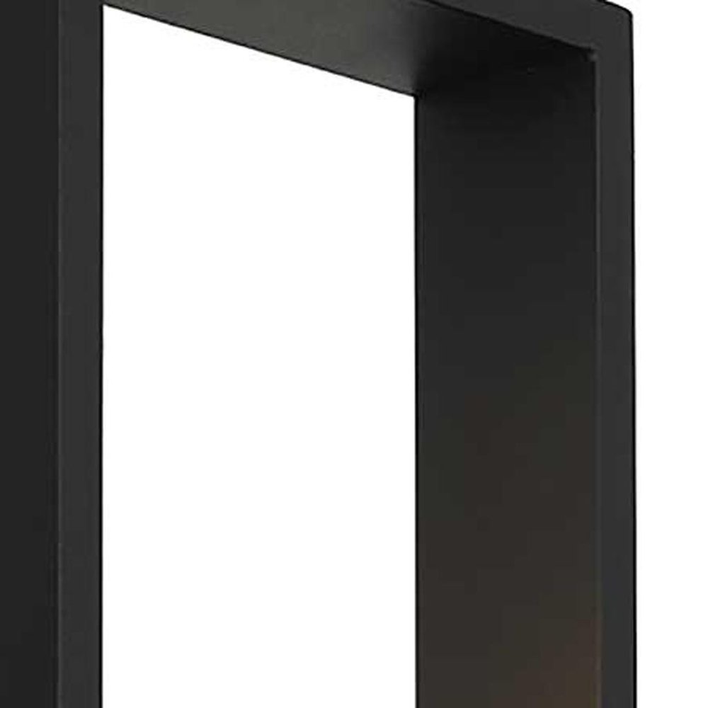 Black LED Dimmable Outdoor Hanging Light