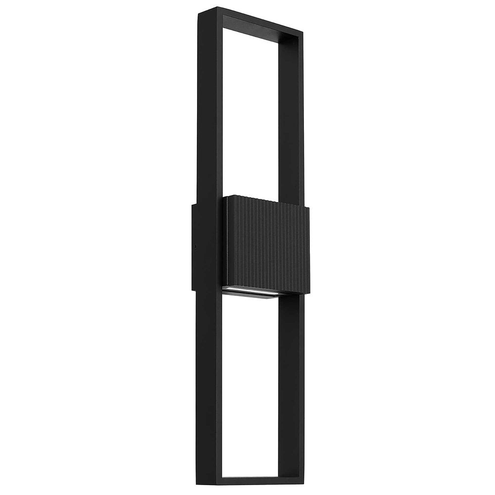 Black LED Dimmable Outdoor Hanging Light