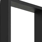 Black LED Dimmable Outdoor Hanging Light