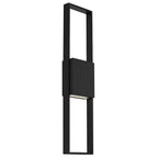 Black LED Dimmable Outdoor Hanging Light