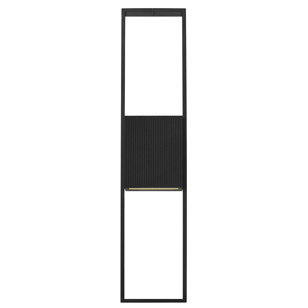 Black LED Dimmable Outdoor Hanging Light