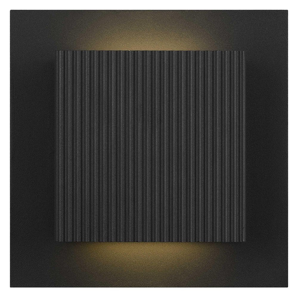 Black LED Dimmable Outdoor Hanging Light