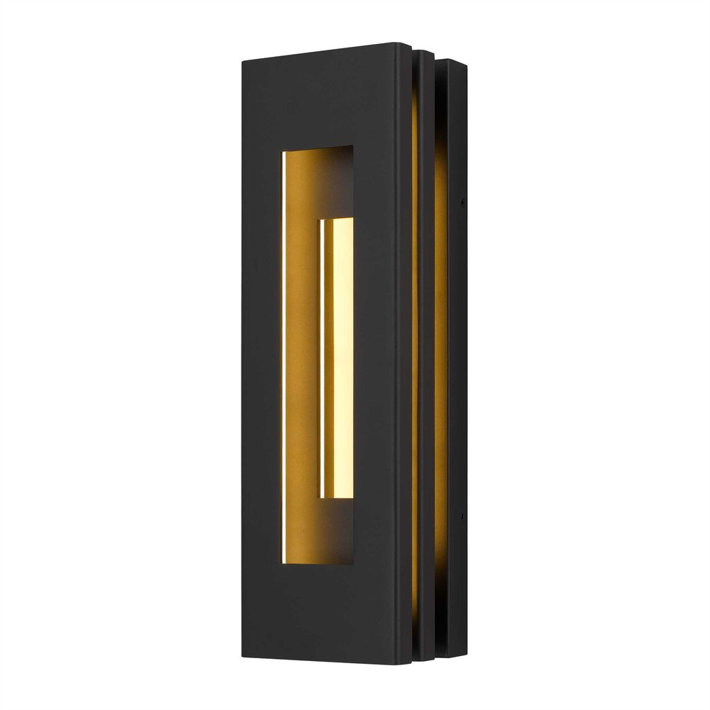 Black LED Dimmable Outdoor Hanging Light
