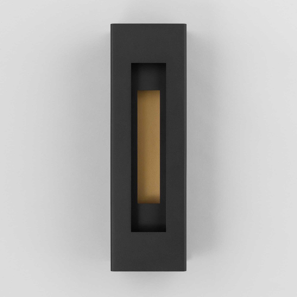 Black LED Dimmable Outdoor Hanging Light