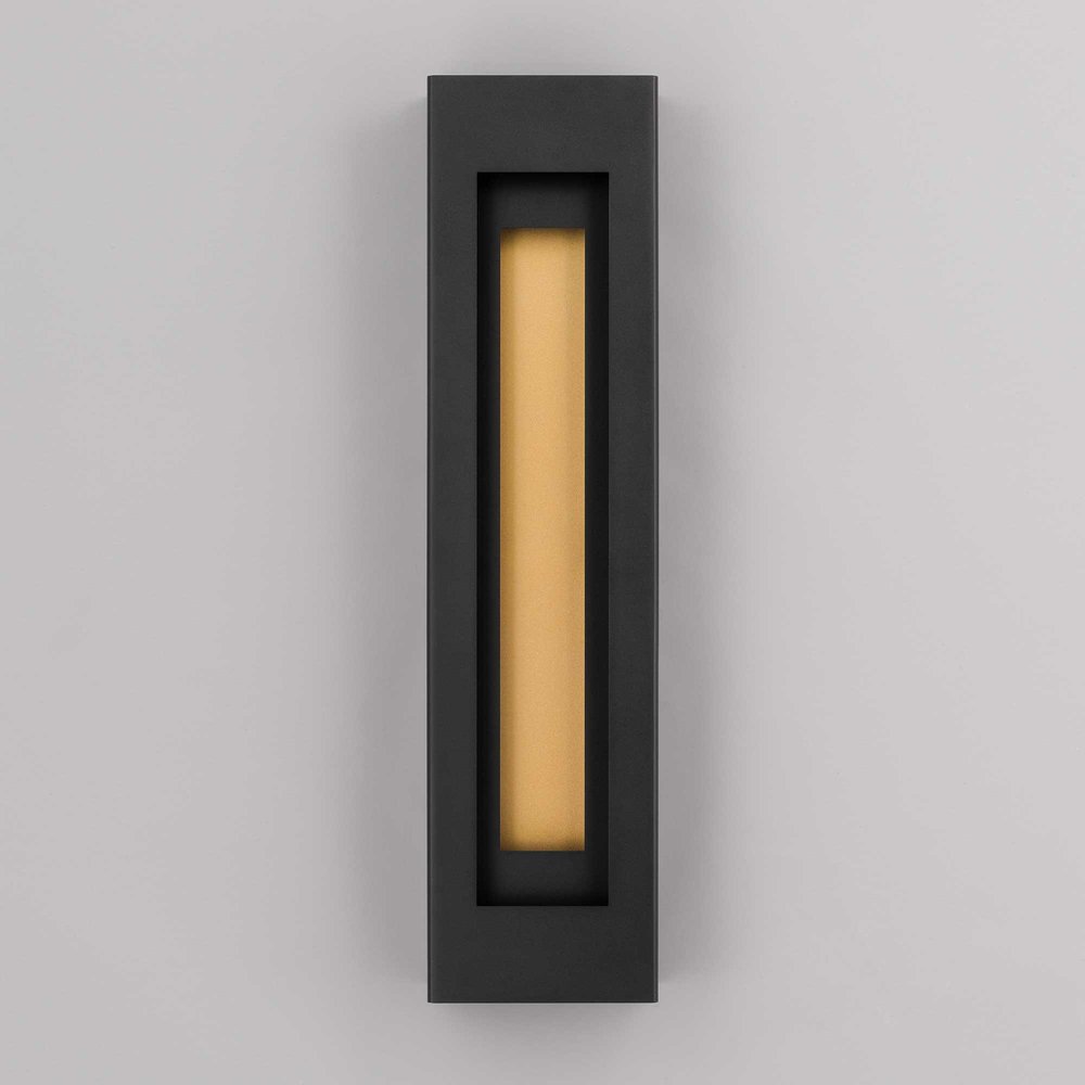 Black LED Dimmable Outdoor Hanging Light