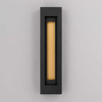 Black LED Dimmable Outdoor Hanging Light