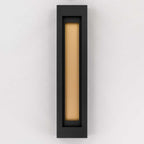 Black LED Dimmable Outdoor Hanging Light