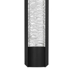 Black Water LED Dimmable Outdoor Hanging Light