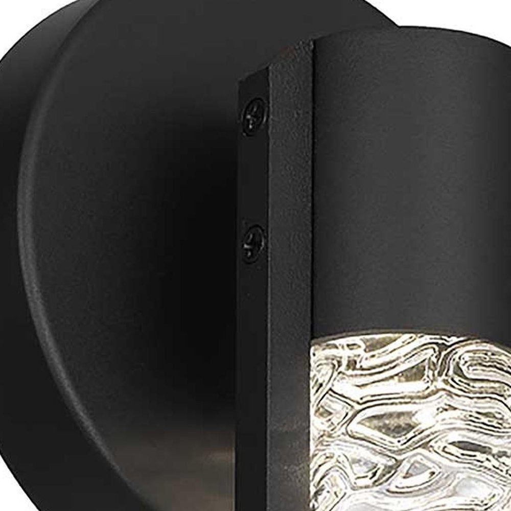Black Water LED Dimmable Outdoor Hanging Light