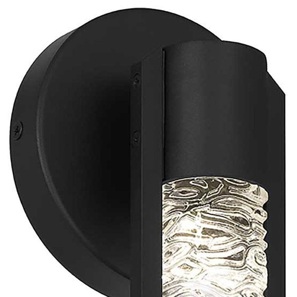 Black Water LED Dimmable Outdoor Hanging Light