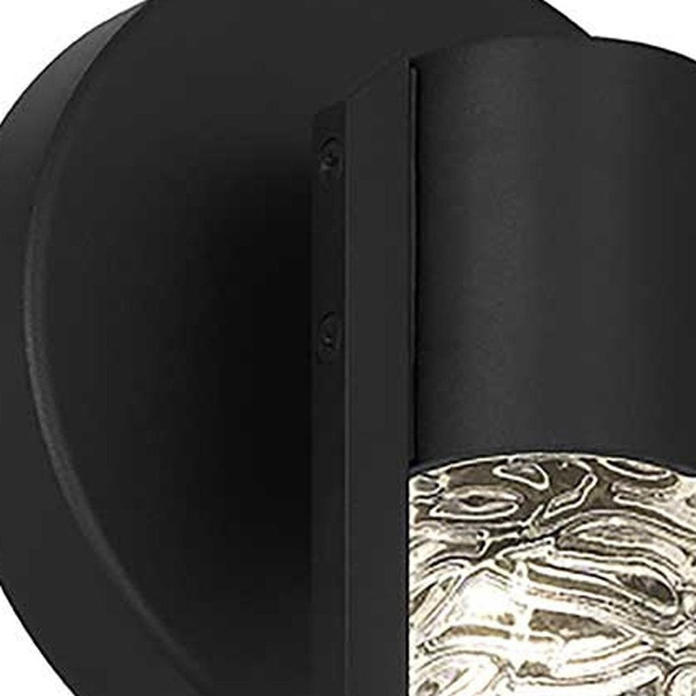 Black Water LED Dimmable Outdoor Hanging Light
