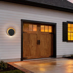 Black LED Dimmable Outdoor Hanging Light