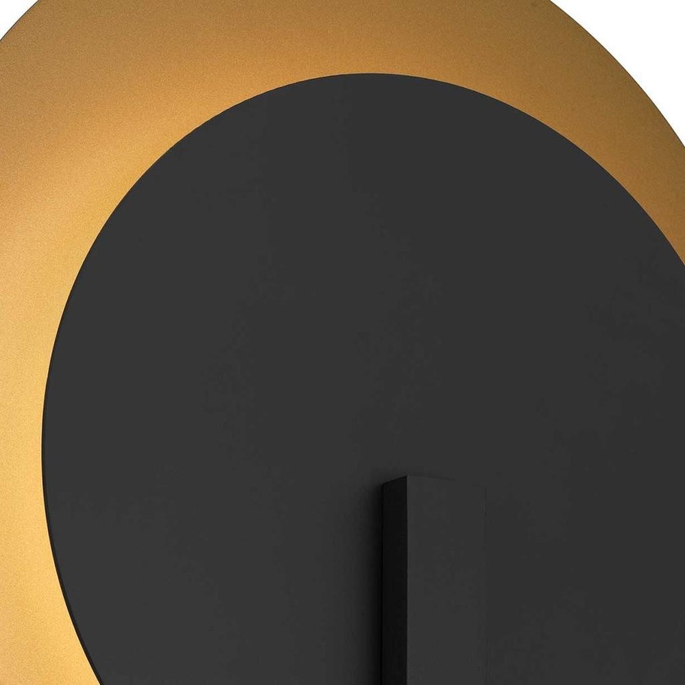 Black LED Dimmable Outdoor Hanging Light