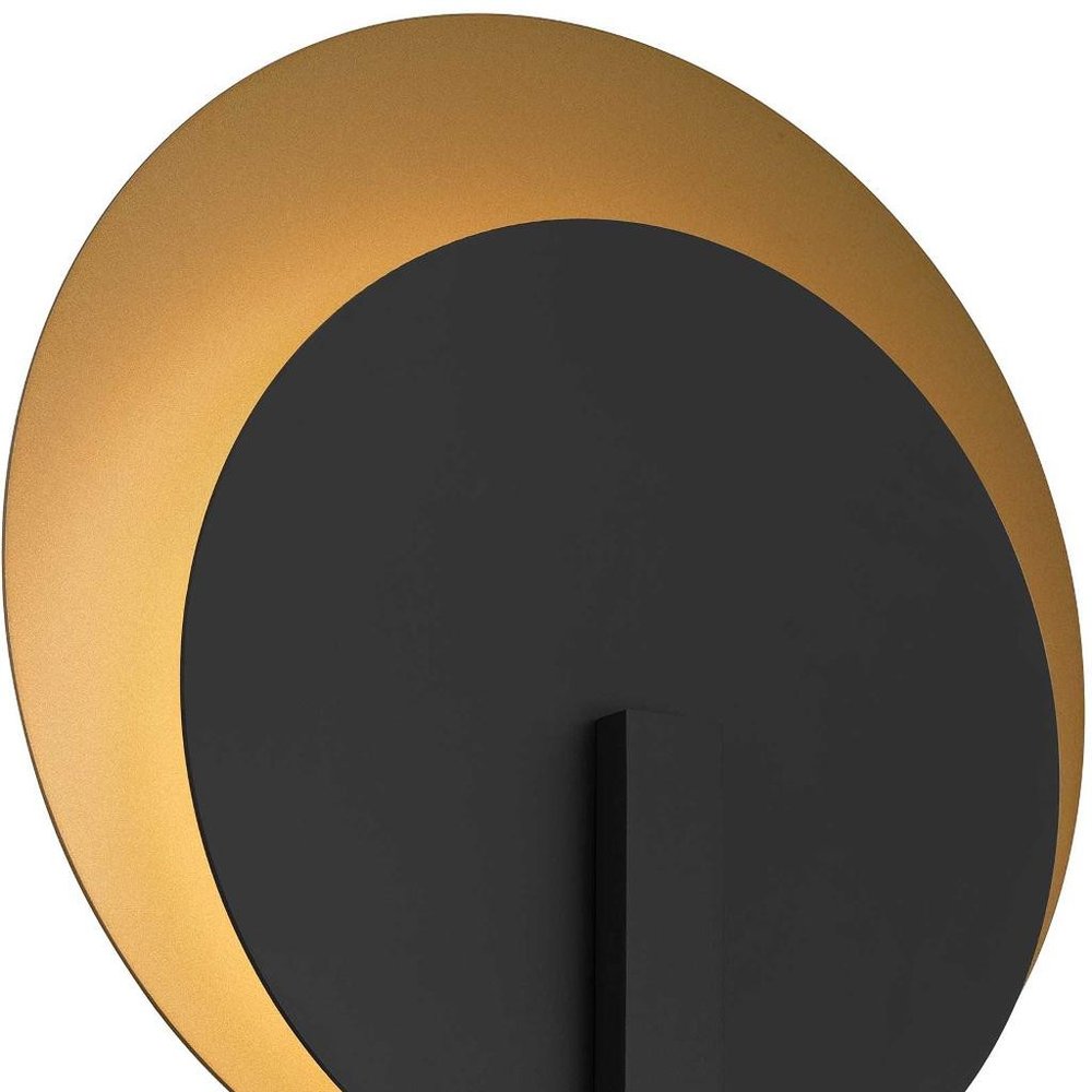 Black LED Dimmable Outdoor Hanging Light