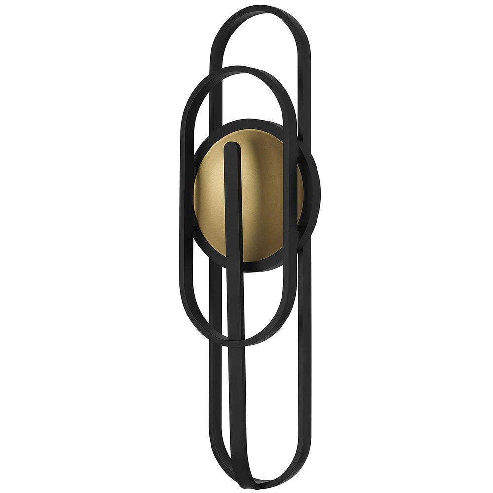 Black LED Dimmable Outdoor Hanging Light