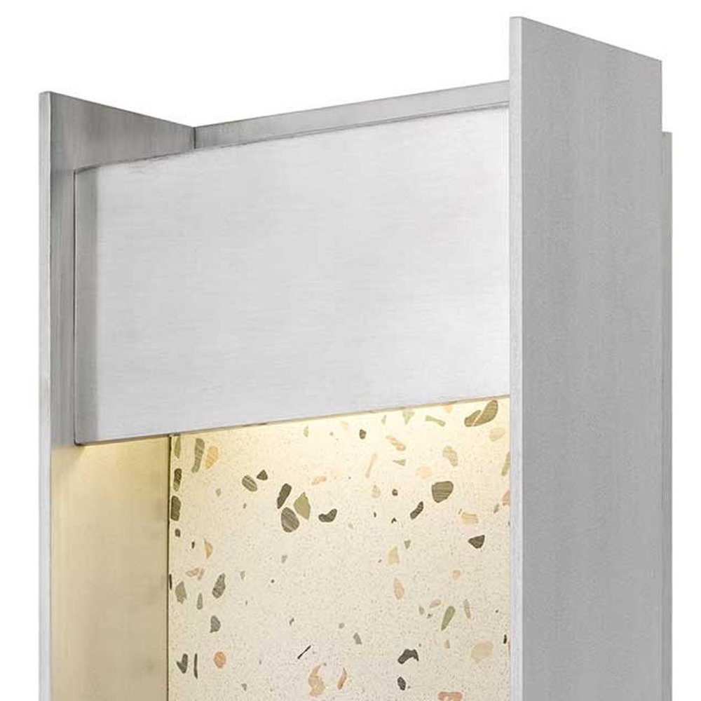 Silver LED Dimmable Outdoor Hanging Light