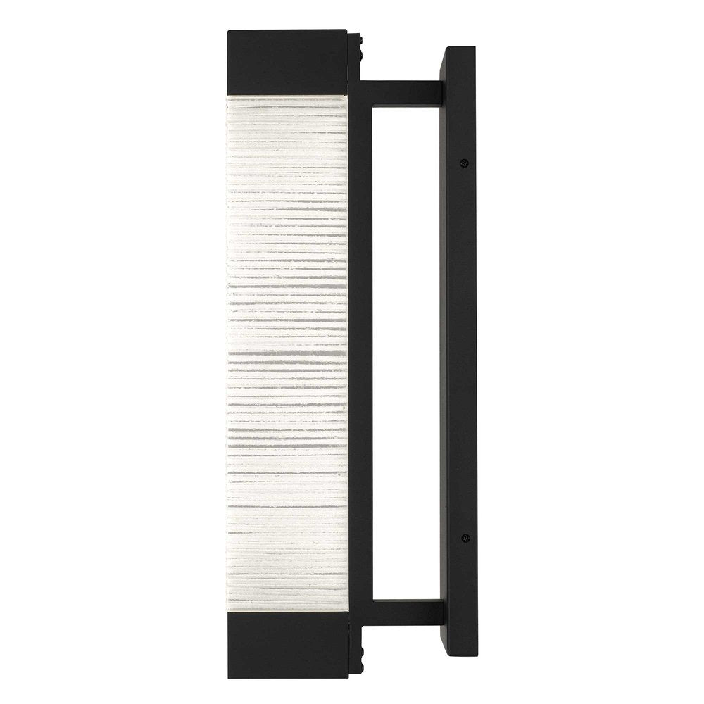 Black Crackled LED Dimmable Outdoor Hanging Light