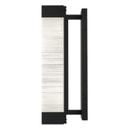 Black Crackled LED Dimmable Outdoor Hanging Light