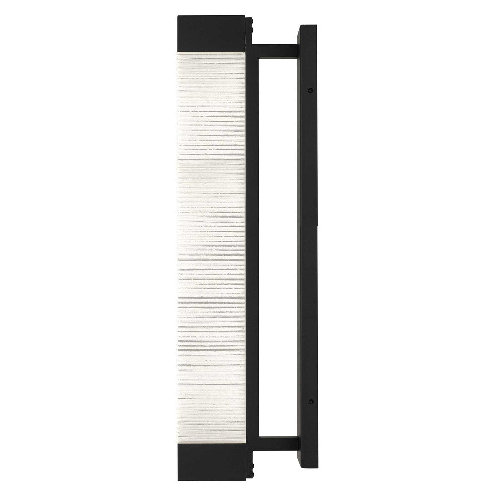 Black Crackled LED Dimmable Outdoor Hanging Light