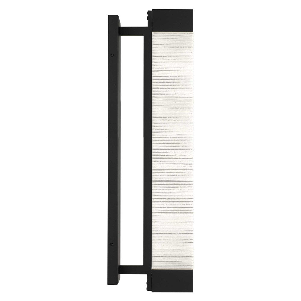 Black Crackled LED Dimmable Outdoor Hanging Light
