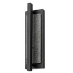 Black LED Dimmable Outdoor Hanging Light