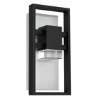 Black LED Dimmable Outdoor Hanging Light