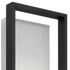 Black LED Dimmable Outdoor Hanging Light