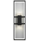 Black LED Dimmable Outdoor Hanging Light