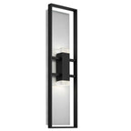 Black LED Dimmable Outdoor Hanging Light