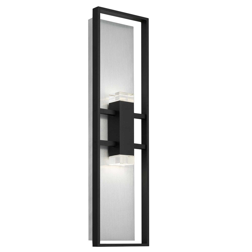 Black LED Dimmable Outdoor Hanging Light