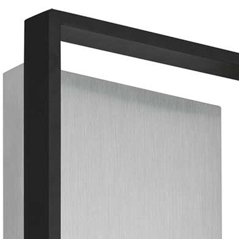 Black LED Dimmable Outdoor Hanging Light