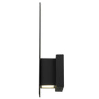 Black LED Dimmable Outdoor Hanging Light