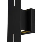 Black LED Dimmable Outdoor Hanging Light