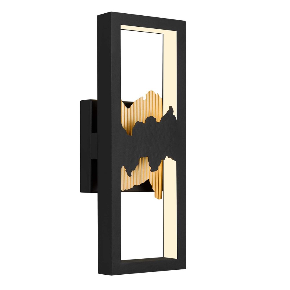Black LED Dimmable Outdoor Hanging Light