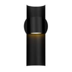 Black LED Dimmable Outdoor Hanging Light