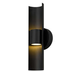 Black LED Dimmable Outdoor Hanging Light