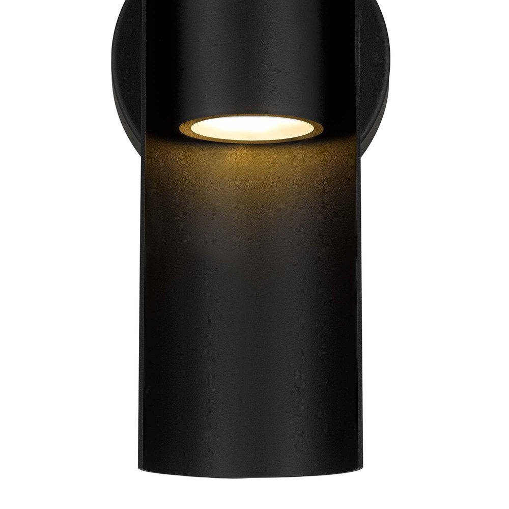Black LED Dimmable Outdoor Hanging Light