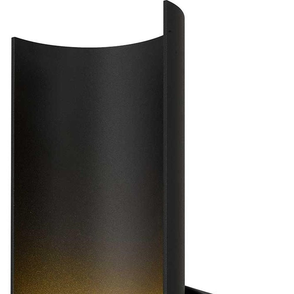 Black LED Dimmable Outdoor Hanging Light