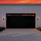 Black LED Dimmable Outdoor Hanging Light