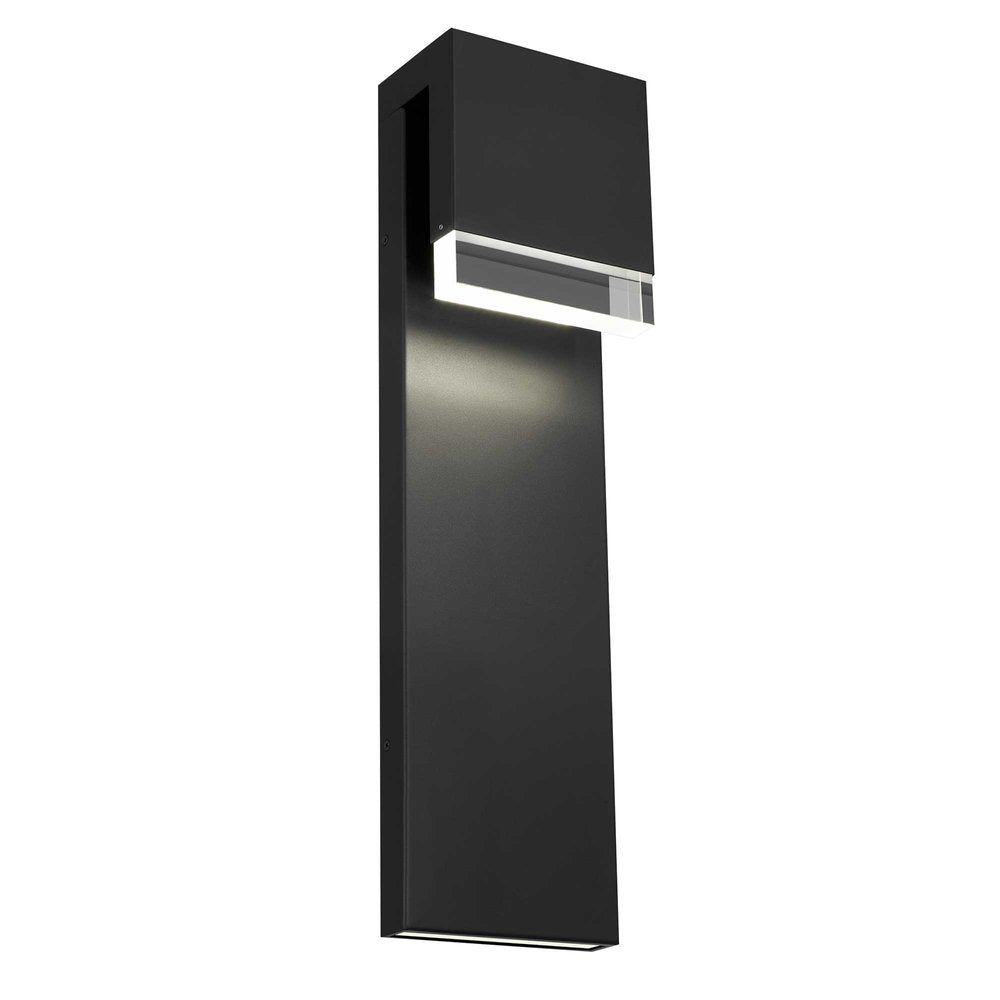 Black LED Dimmable Outdoor Hanging Light