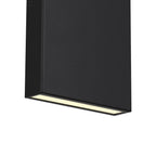 Black LED Dimmable Outdoor Hanging Light