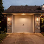 Brass Crackled LED Dimmable Outdoor Hanging Light