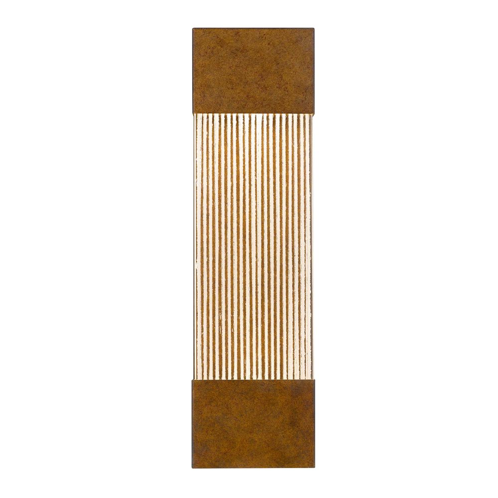Brass Crackled LED Dimmable Outdoor Hanging Light