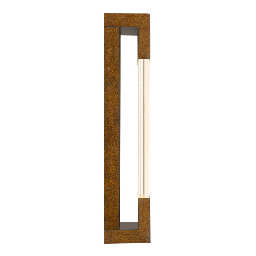 Brass Crackled LED Dimmable Outdoor Hanging Light
