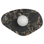 Black Colorful LED Dimmable Outdoor Hanging Light