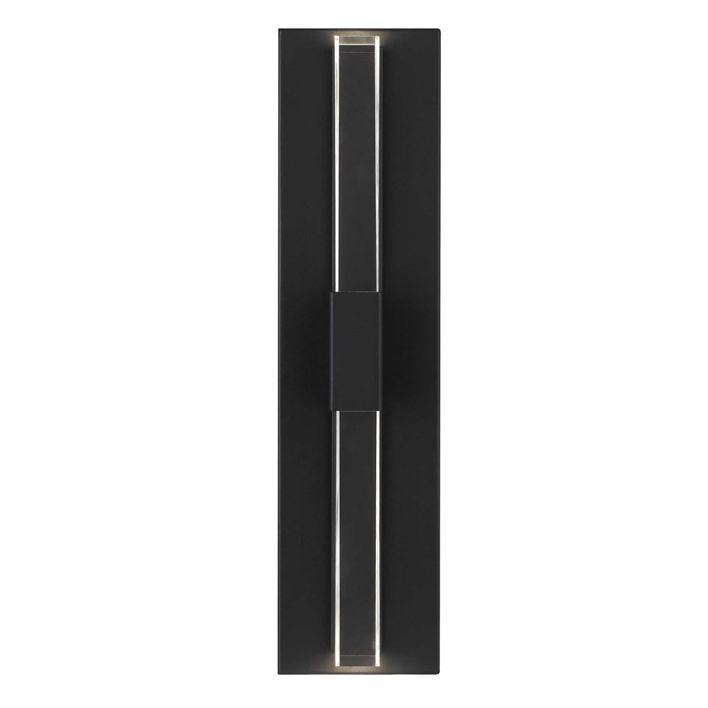 Black LED Dimmable Outdoor Hanging Light